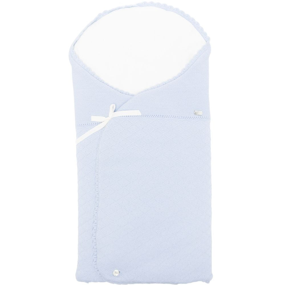 Sacco nanna per neonato Paz Rodriguez Kids azzurro con dettaglio fiocco 071-104015 2060 PaZ RODRIGUEZ KIDS