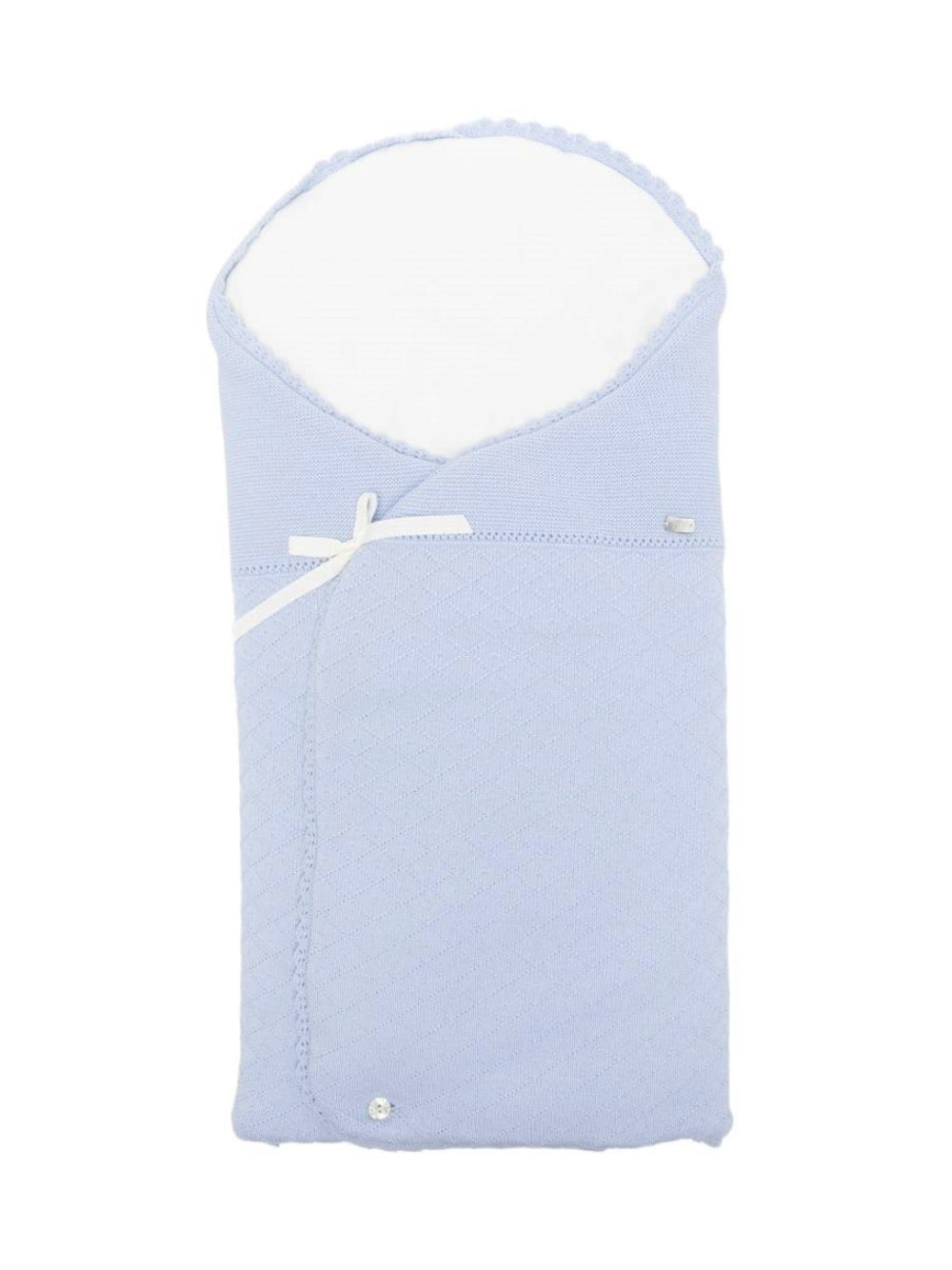 Sacco nanna per neonato Paz Rodriguez Kids azzurro con dettaglio fiocco 071-104015 2060 PaZ RODRIGUEZ KIDS