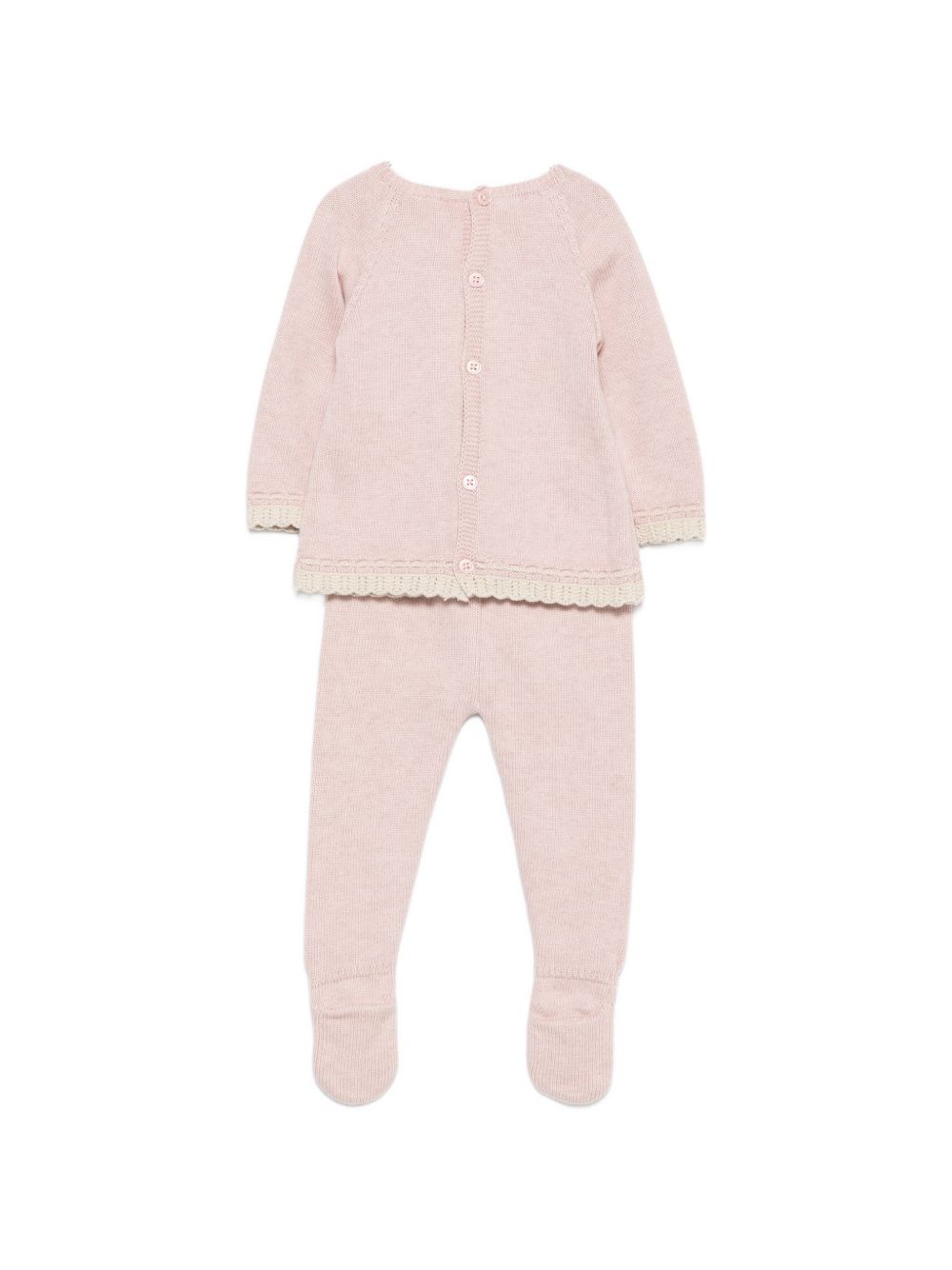 Set due pezzi per neonata Paz Rodriguez Kids rosa con motivo a pois 103-124110 3273 PaZ RODRIGUEZ KIDS