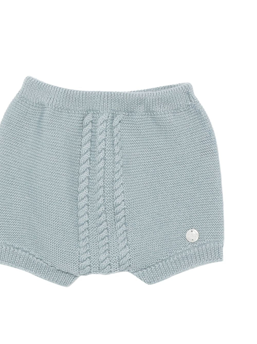 Completo per neonati Paz Rodriguez Kids azzurro con maglia a trecce 114170 114172 180 PaZ RODRIGUEZ KIDS