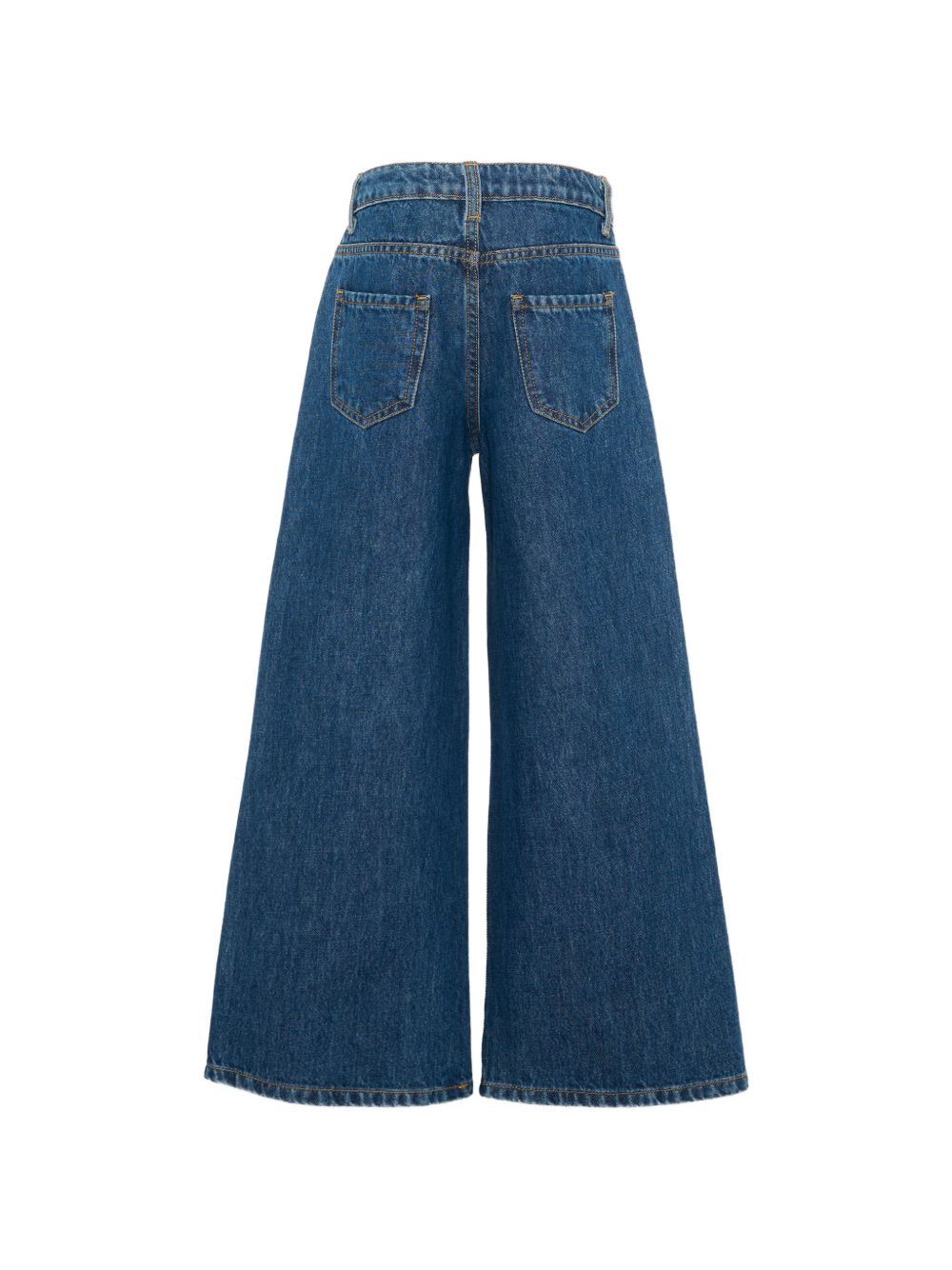 Jeans per bambina Roberto Cavalli Kids denim a gamba larga CGA26018JE DENIM BLUE MEDIUM ROBERTO CAVALLI KIDS
