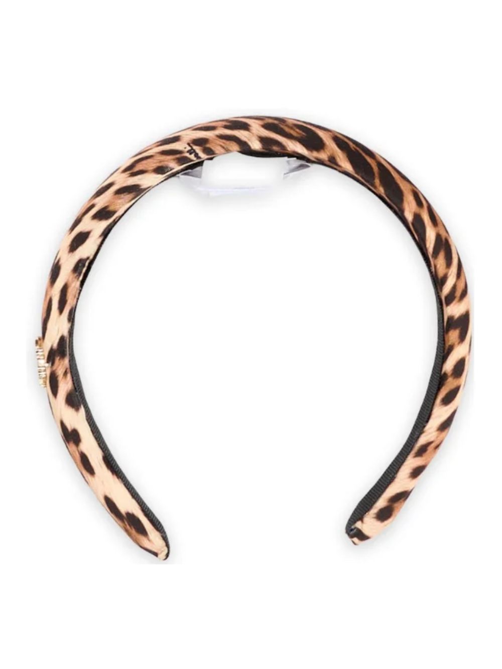 Cerchietto per bambina Roberto Cavalli Kids marrone con stampa leopardata CGA26126FR GIAGUARO NATURALE ROBERTO CAVALLI KIDS