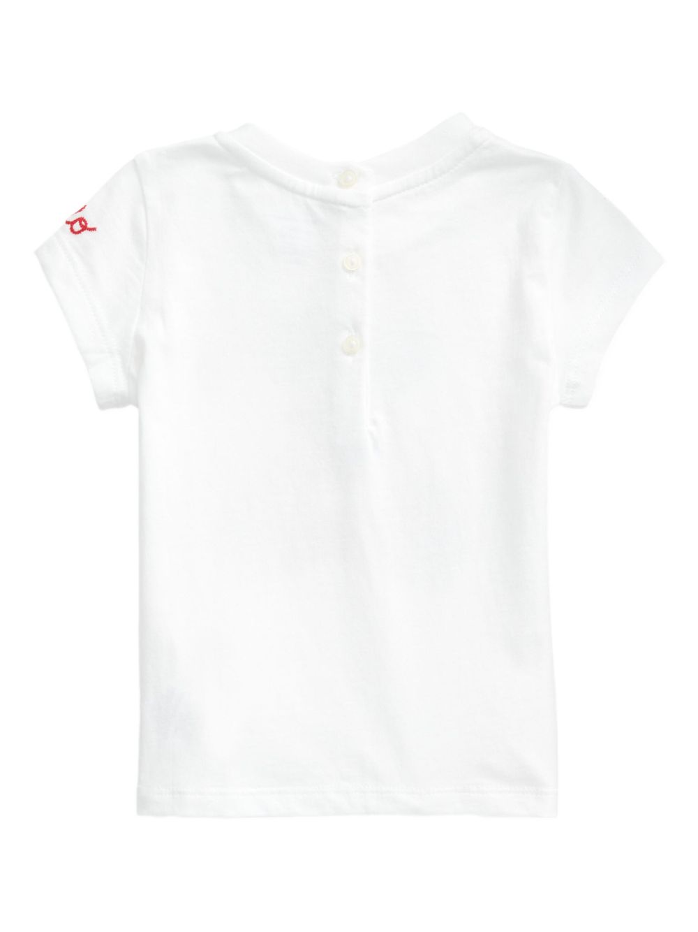 T-shirt per neonata Polo Ralph Lauren Kids bianca con stampa Polo Bear 310844732 001 Ralph Lauren kids