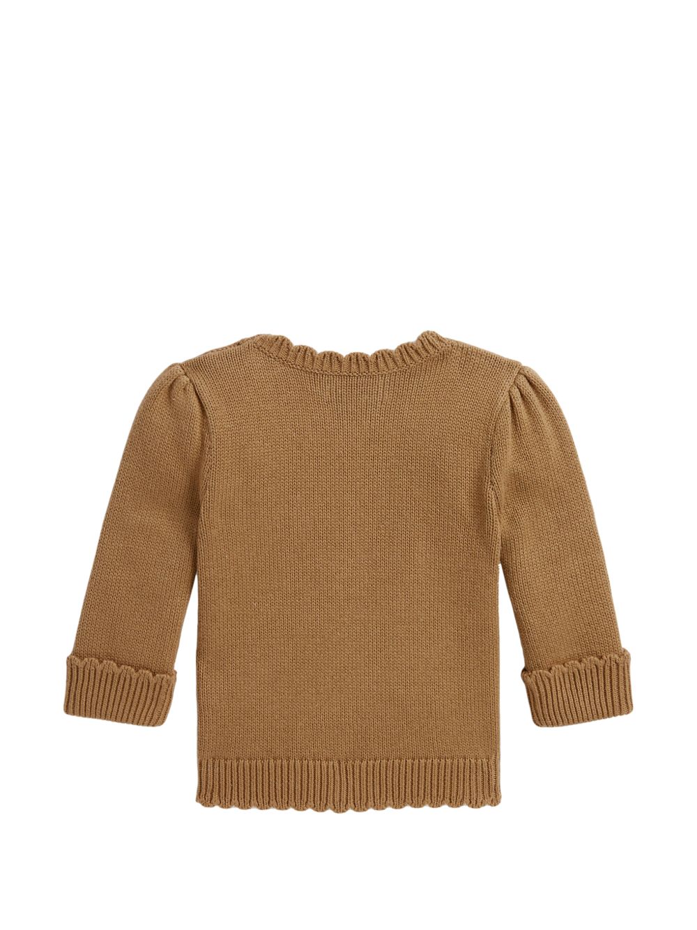 Maglione per neonata Polo Ralph Lauren Kids marrone con motivo Polo Bear ricamato 310B26527 001 Ralph Lauren kids