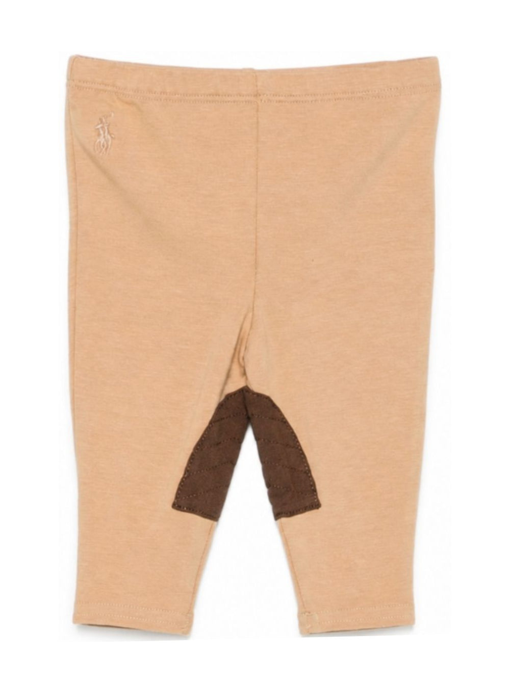 Pantaloni per neonato Polo Ralph Lauen Kids beige con logo ricamato sul davanti 310B26825 004 Ralph Lauren kids