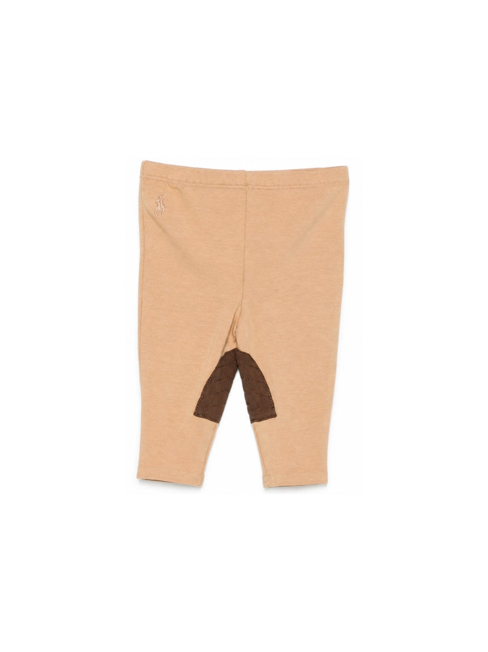 Pantaloni per neonato Polo Ralph Lauen Kids beige con logo ricamato sul davanti 310B26825 004 Ralph Lauren kids