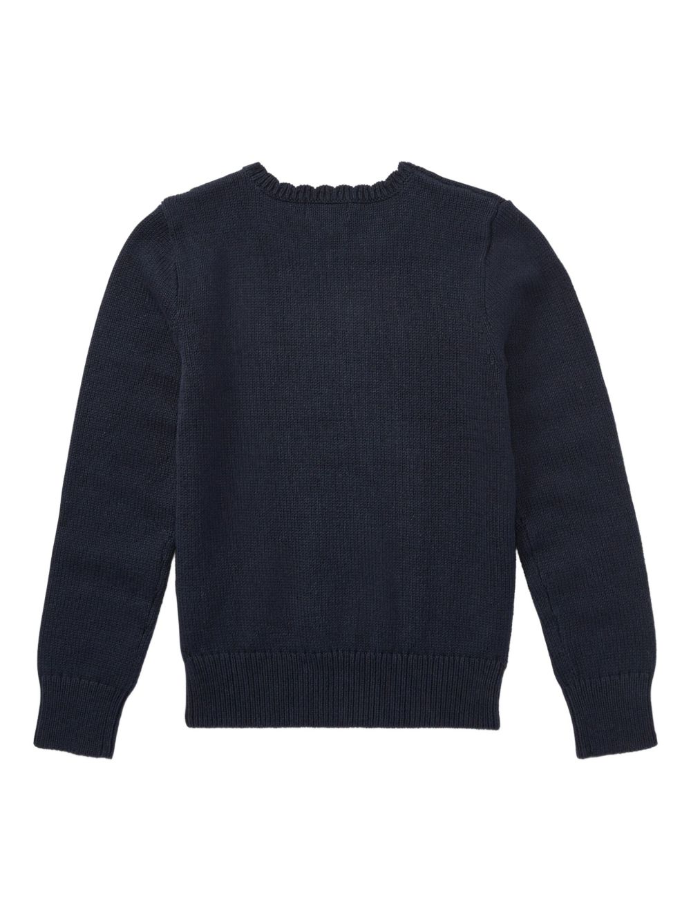 Maglione per bambina Raulph Lauren Kids blu con dettaglio ricamato 312702268 001 Ralph Lauren kids