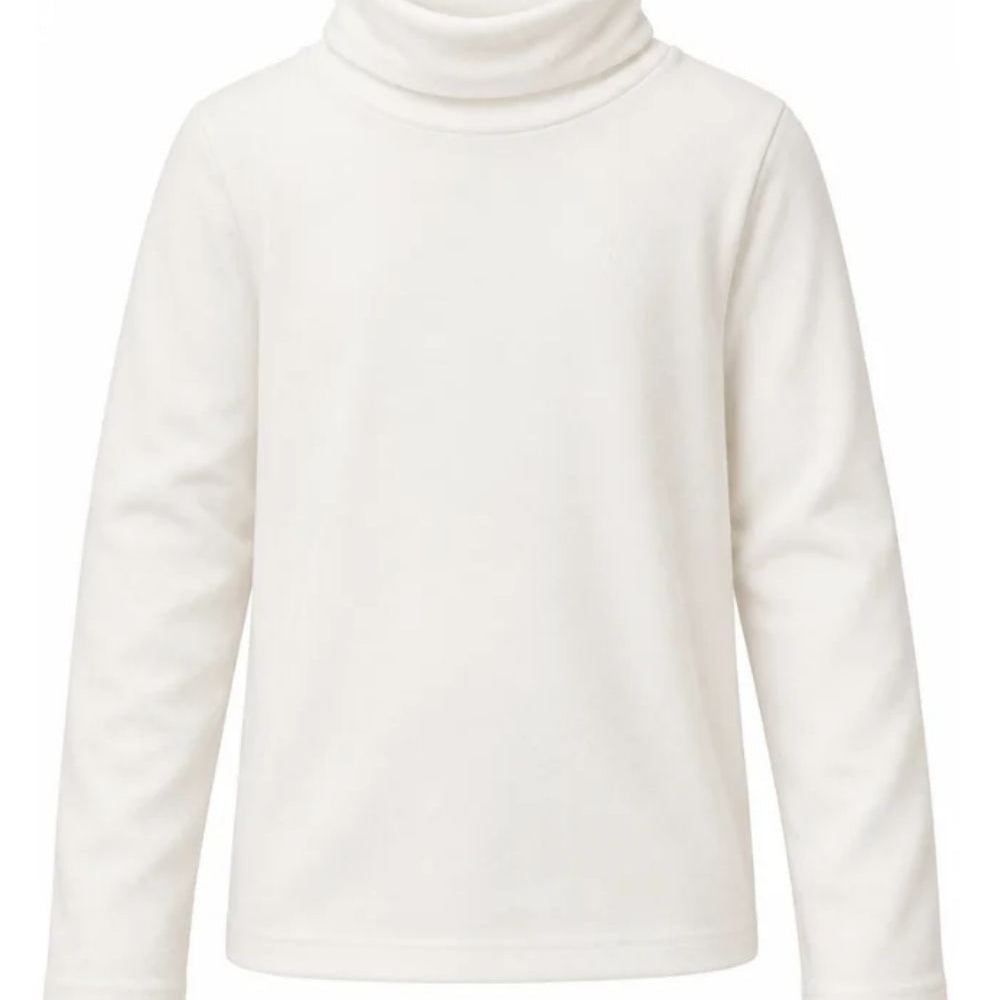 Maglione per bambina Polo Ralph Lauren Kids bianco con collo alto 312850670 001 Ralph Lauren kids