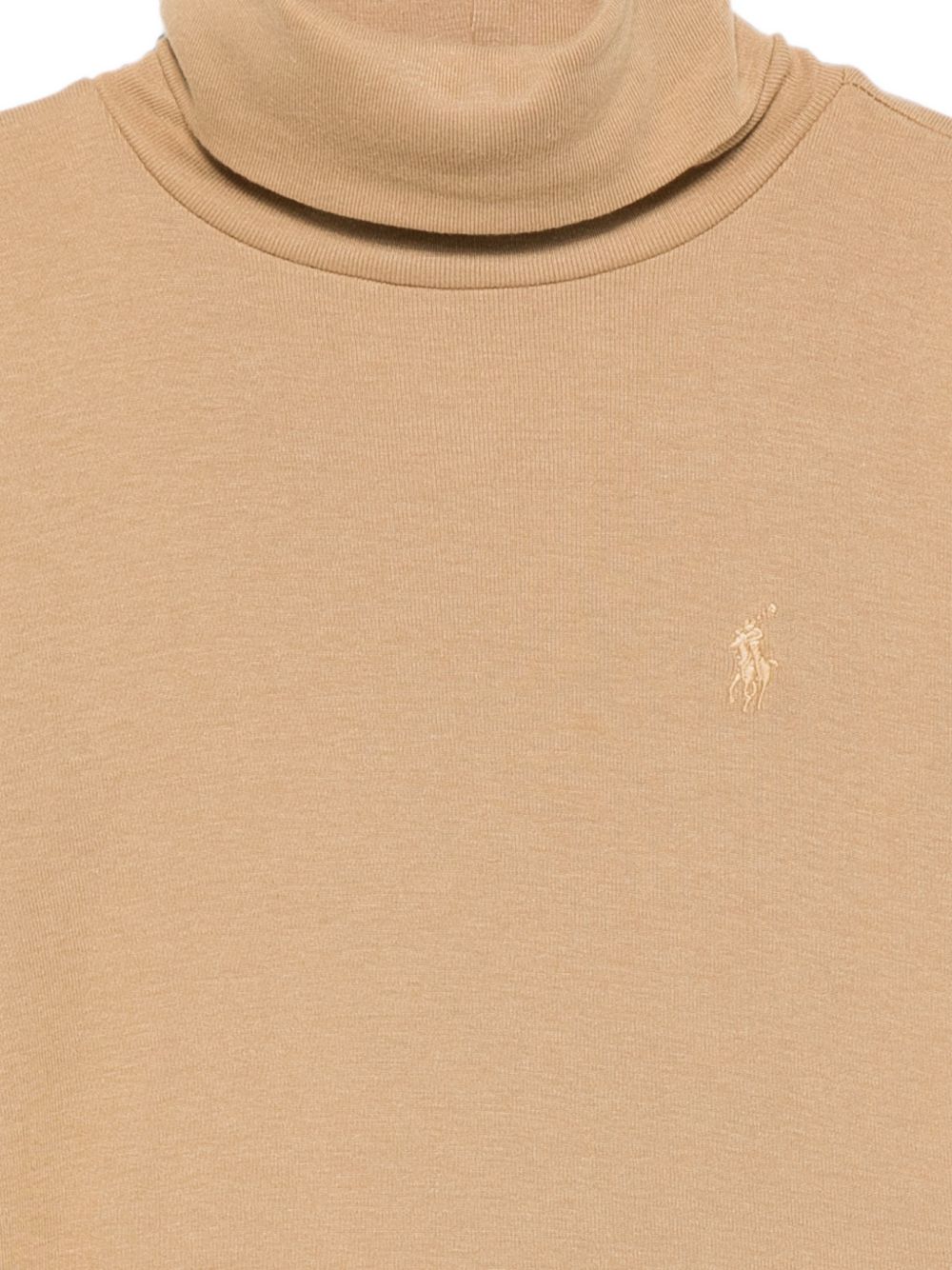 Maglione per bambina Polo Ralph Lauren Kids beige con collo alto 312850670 019 Ralph Lauren kids