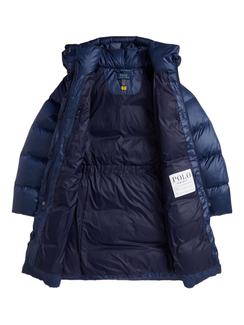 Giubbino per bambina Polo Ralph Lauren Kids blu con design imbottito 312970094 003 Ralph Lauren kids