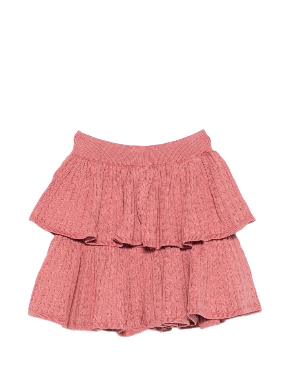 Gonna per bambina Polo Ralph Lauren Kids rosa con design a maglia 312B25871 002 Ralph Lauren kids