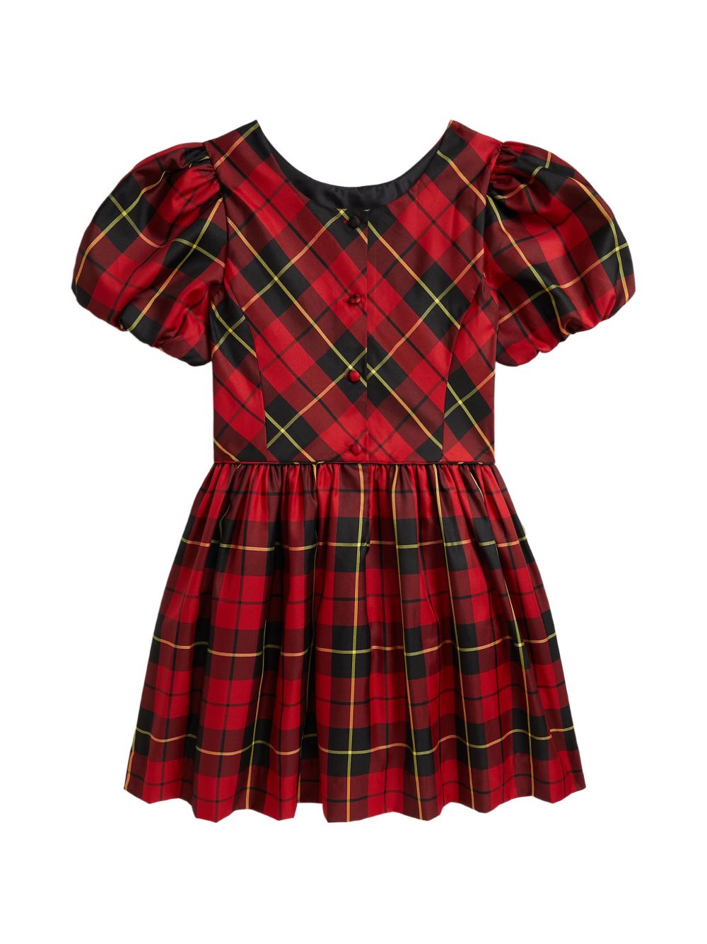 Abito per bambina Polo Ralph Lauren Kids rosso con motivo tartan 312B28392 001 Ralph Lauren kids