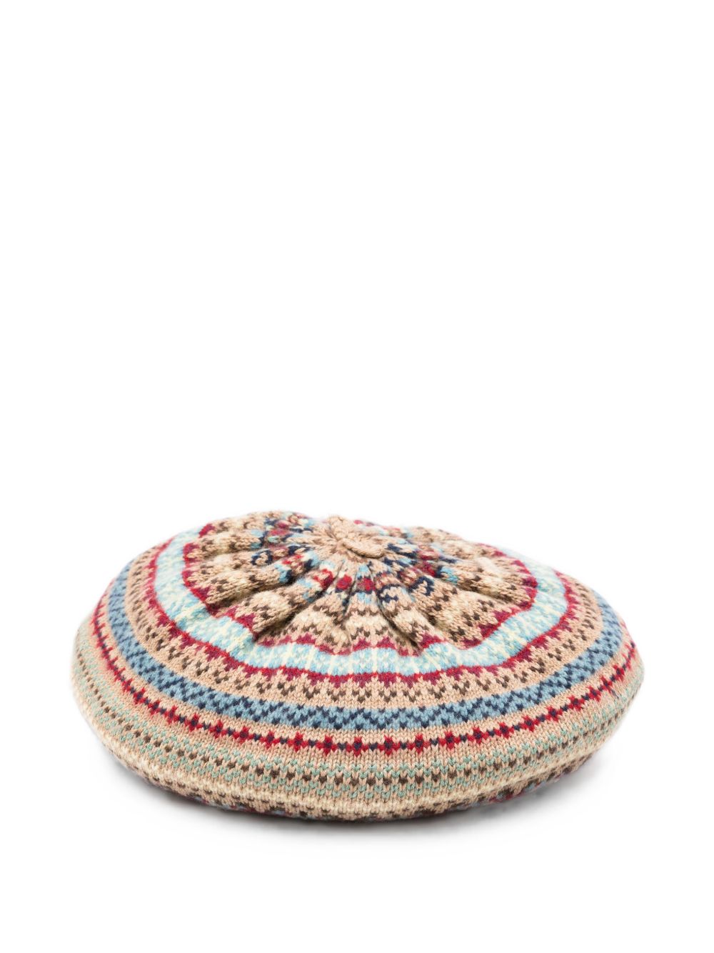Berretto per bambina Polo Ralph Lauren Kids multicolore con motivo Fair Isle 313B26050 001 Ralph Lauren kids