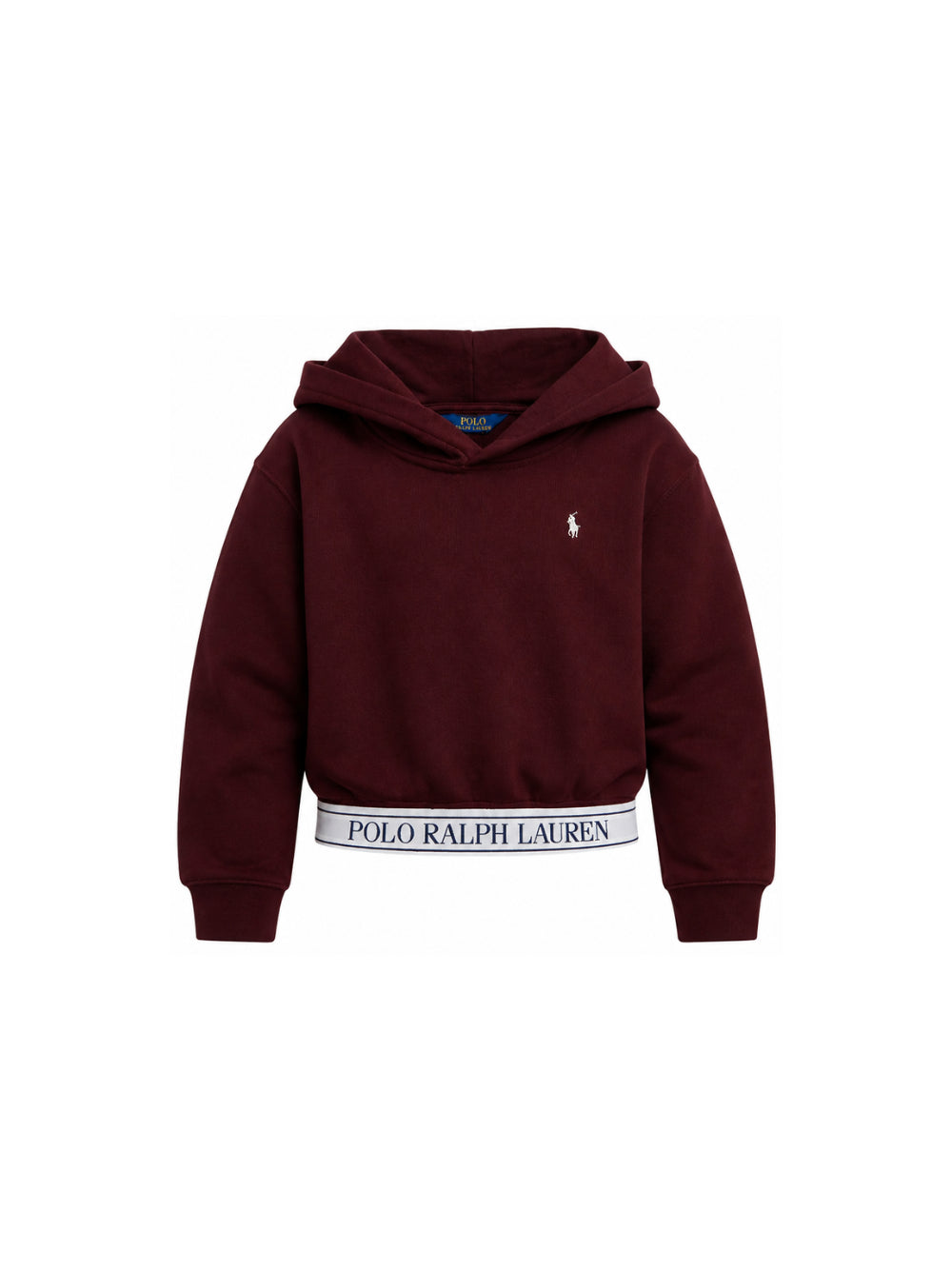 Felpa per bambina Polo Ralph Lauren Kids rossa con logo sul davanti 313B26263 001 Ralph Lauren kids
