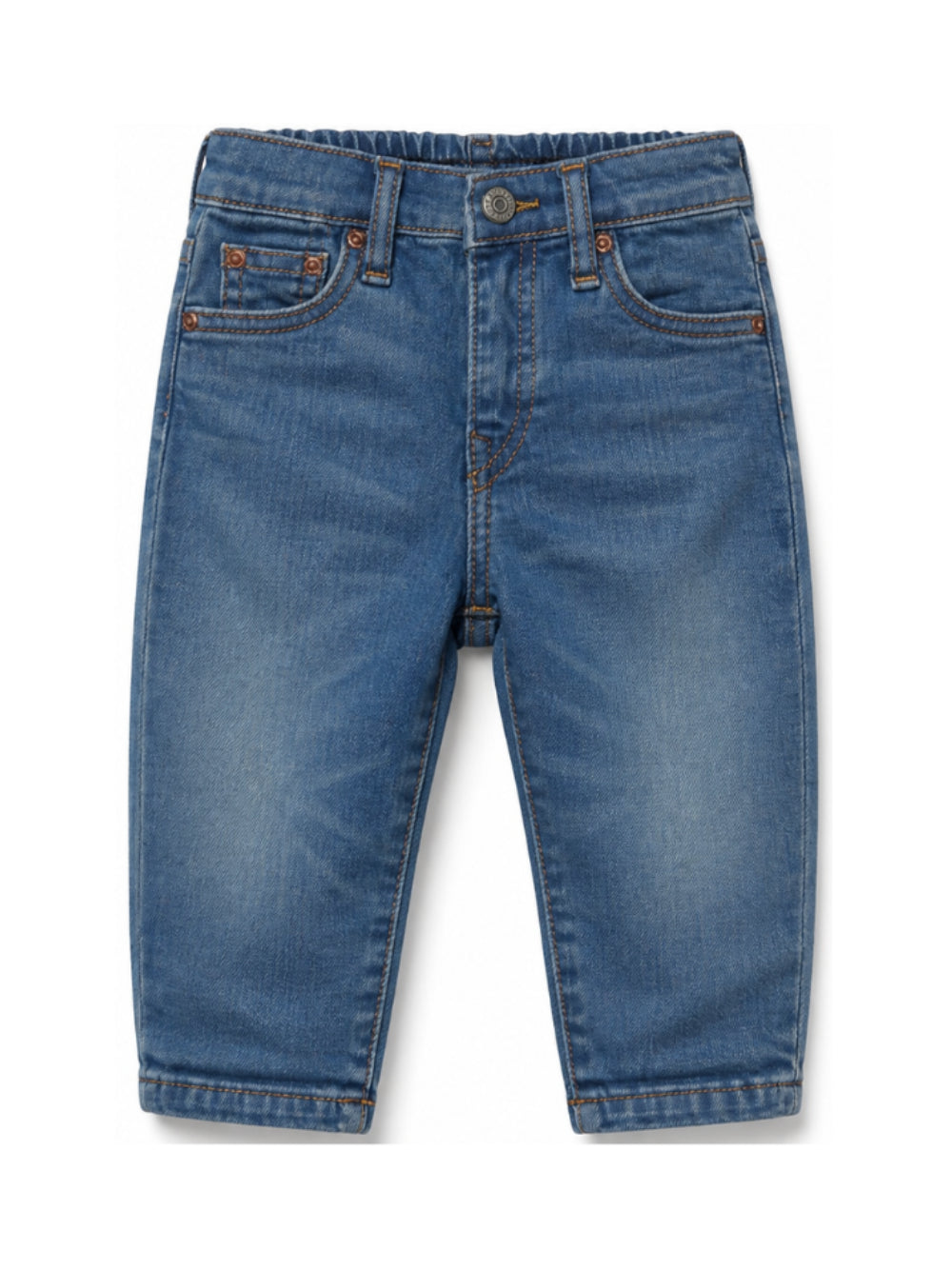 Jeans Sullivan per neonato Polo Ralph Lauren Kids azzurri in tessuto denim 320845296 001 Ralph Lauren kids
