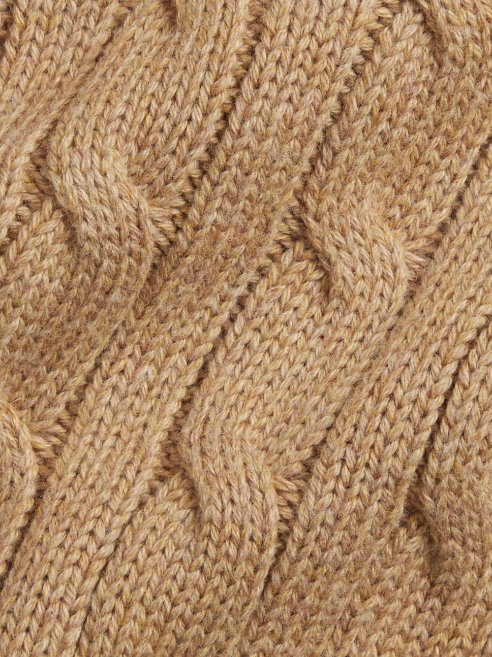Cardigan per neonato Polo Ralph Lauren Kids beige con trama intrecciata 320925717 014 Ralph Lauren kids