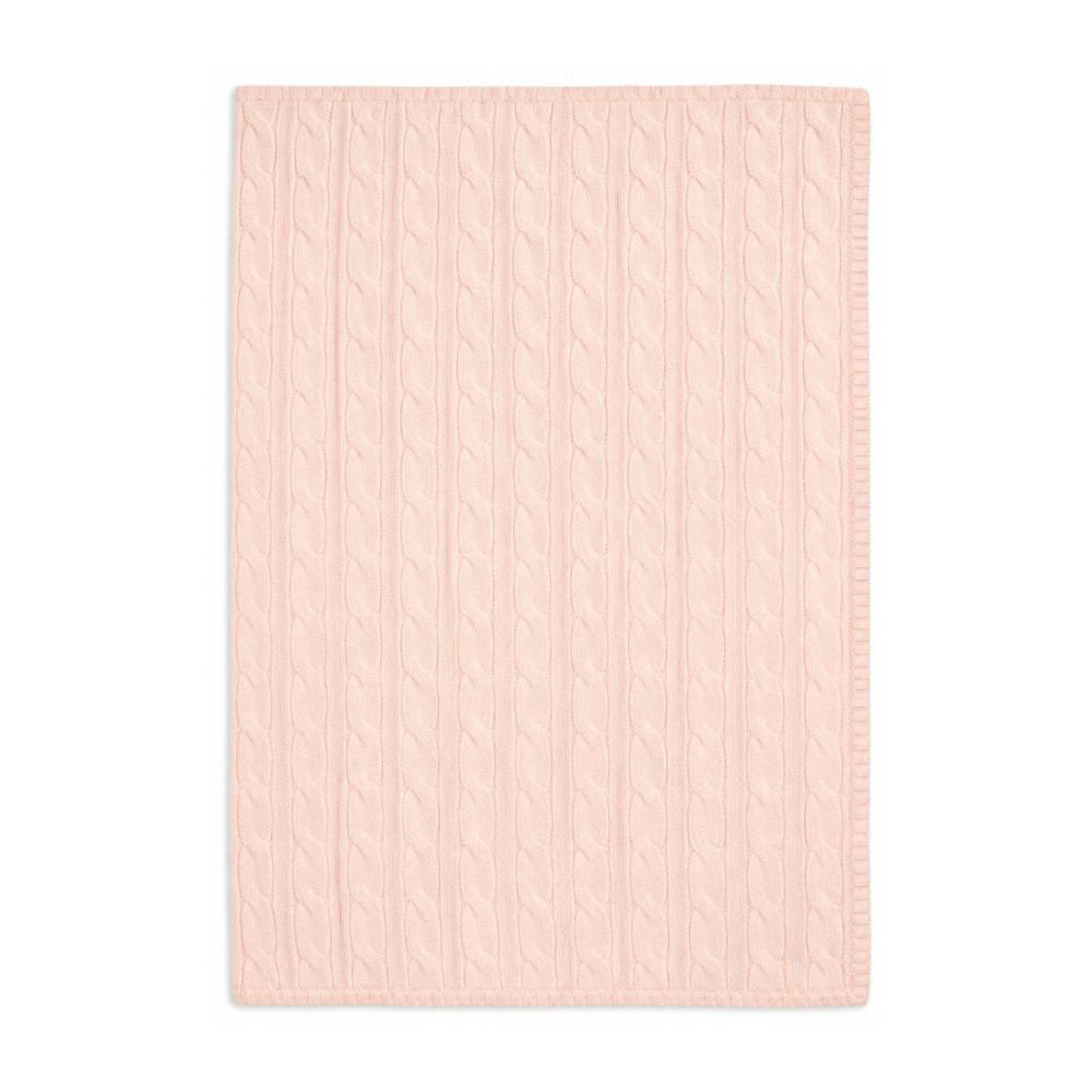 Coperta per neonata Polo Ralph Lauren Kids rosa con rifiniture a coste 320966893 003 Ralph Lauren kids