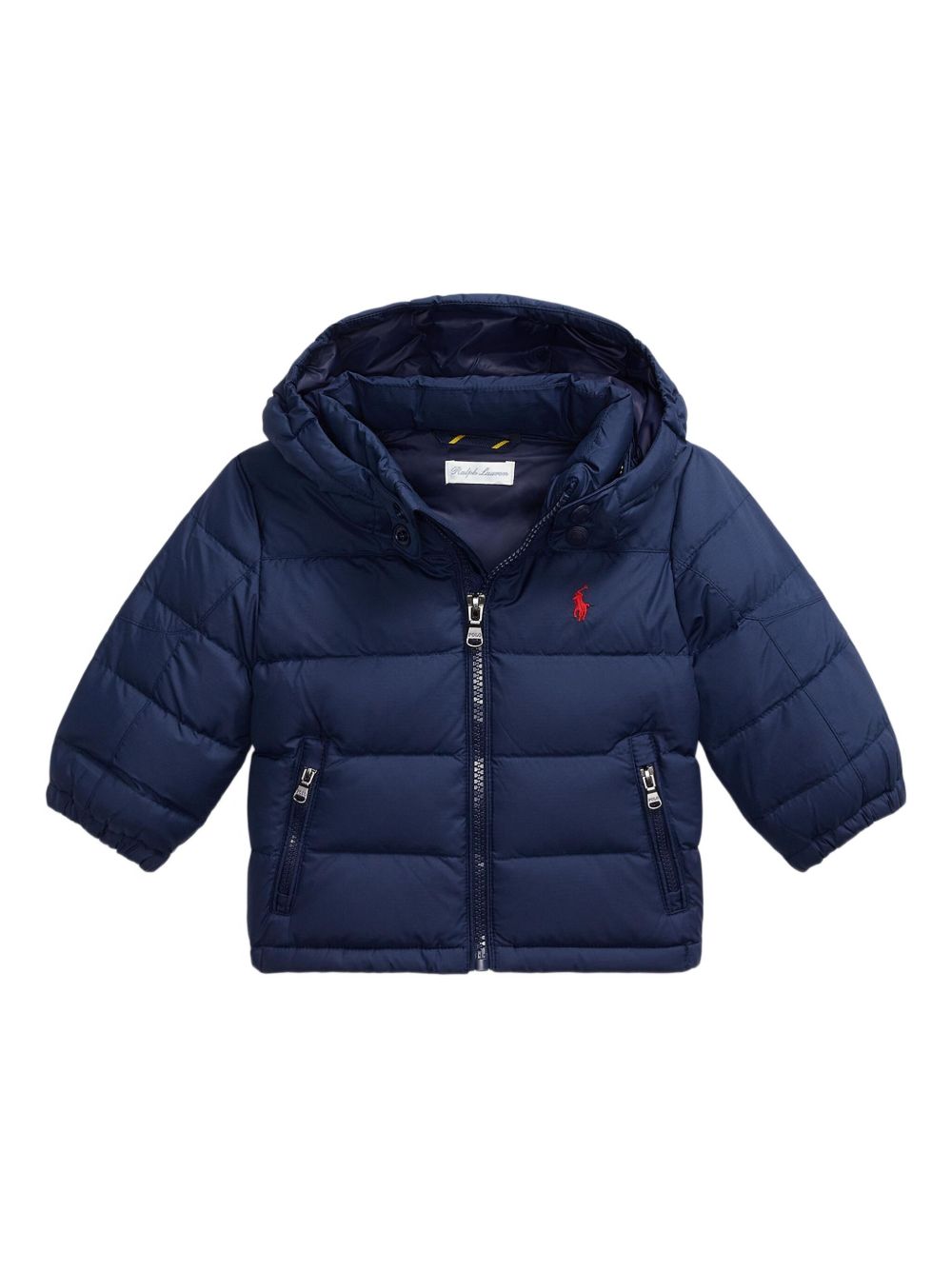 Piumino per neonato Polo Ralph lauren Kids blu trapuntato con cappuccio 320969861 002 Ralph Lauren kids