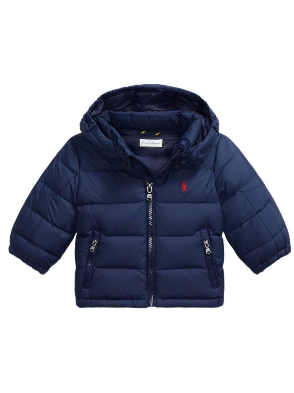 Piumino per neonato Polo Ralph lauren Kids blu trapuntato con cappuccio 320969861 002 Ralph Lauren kids