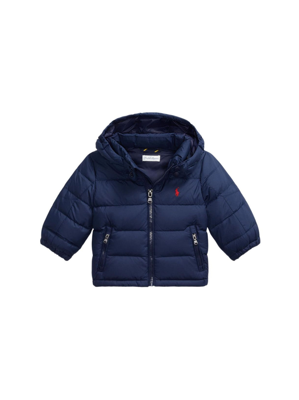 Piumino per neonato Polo Ralph lauren Kids blu trapuntato con cappuccio 320969861 002 Ralph Lauren kids