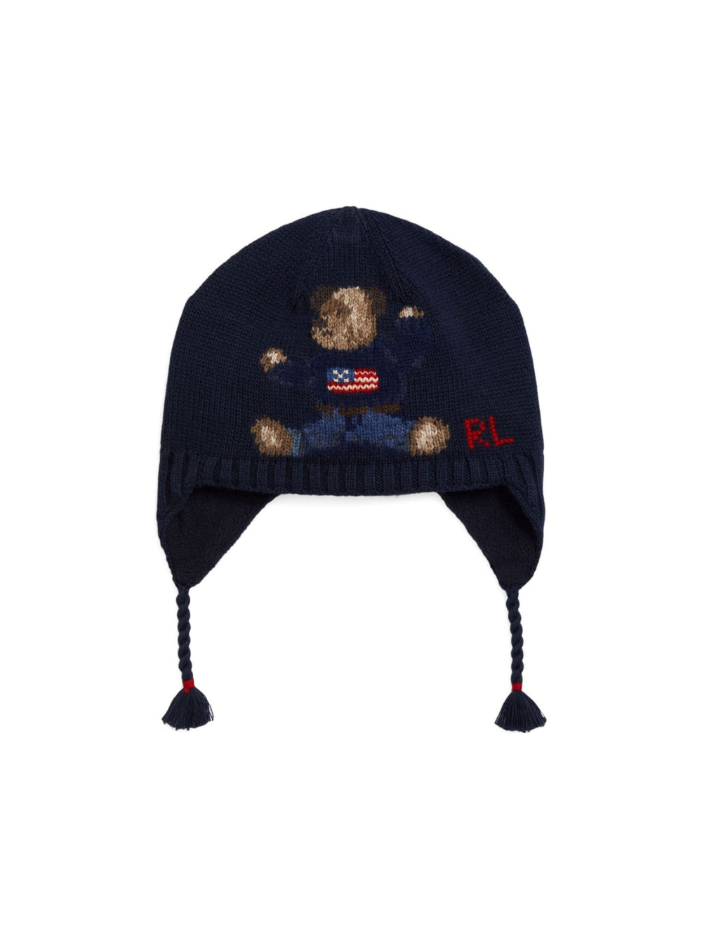 Cappello per neonato Polo Ralph Lauren Kids blu con ricamo Polo Bear 320980661 001 Ralph Lauren kids