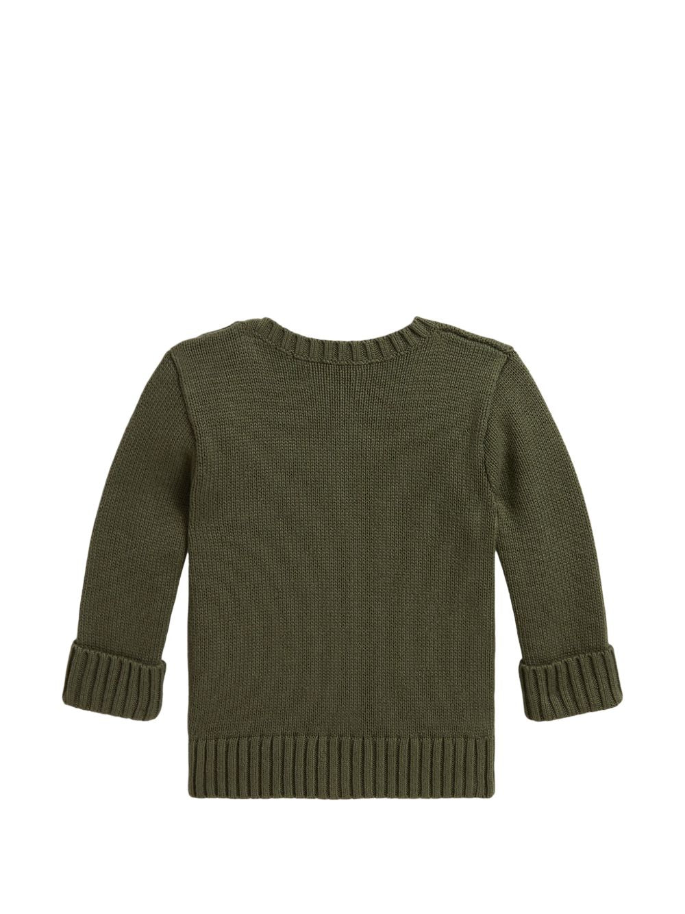 Maglione per neonato Polo Ralph Lauren Kids verde con ricamo Polo Bear 320B26206 001 Ralph Lauren kids