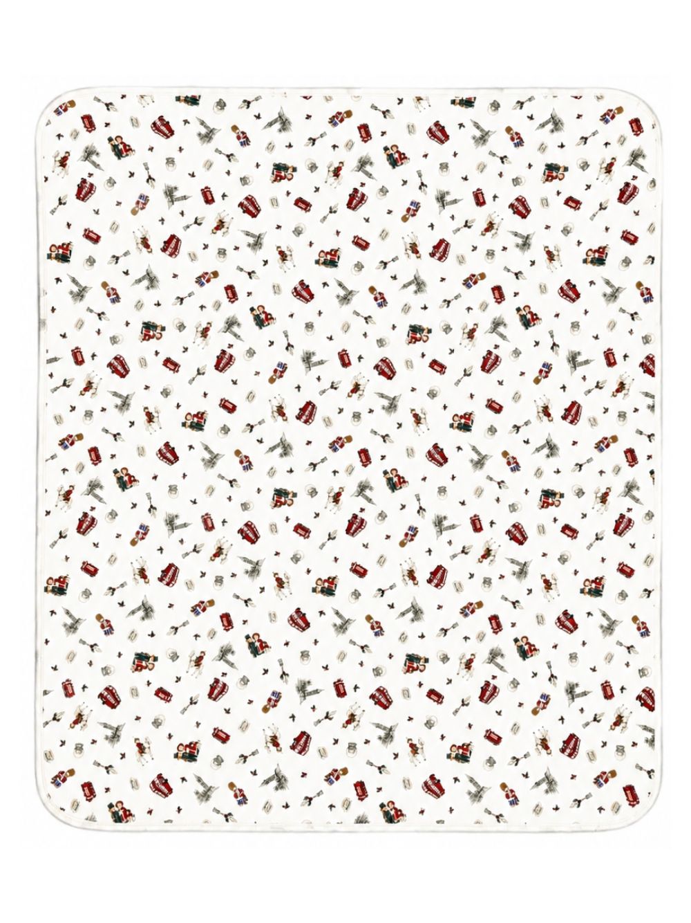 Coperta per neonati Polo Ralph Lauren Kids beige con stampa grafica Polo Bear 320B28720 001 Ralph Lauren kids