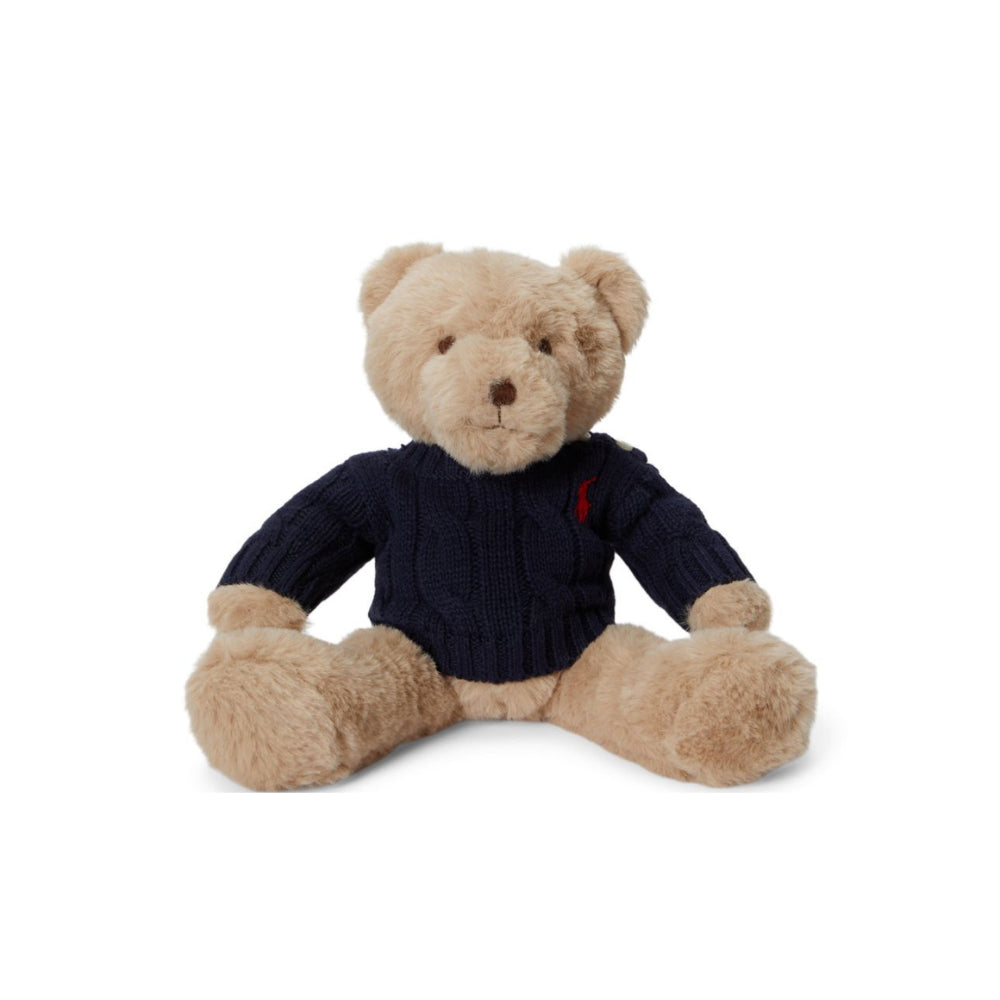 Orsetto per bambino Polo Ralph Lauren Kids blu con dettaglio maglione 320B29218 003 Ralph Lauren kids