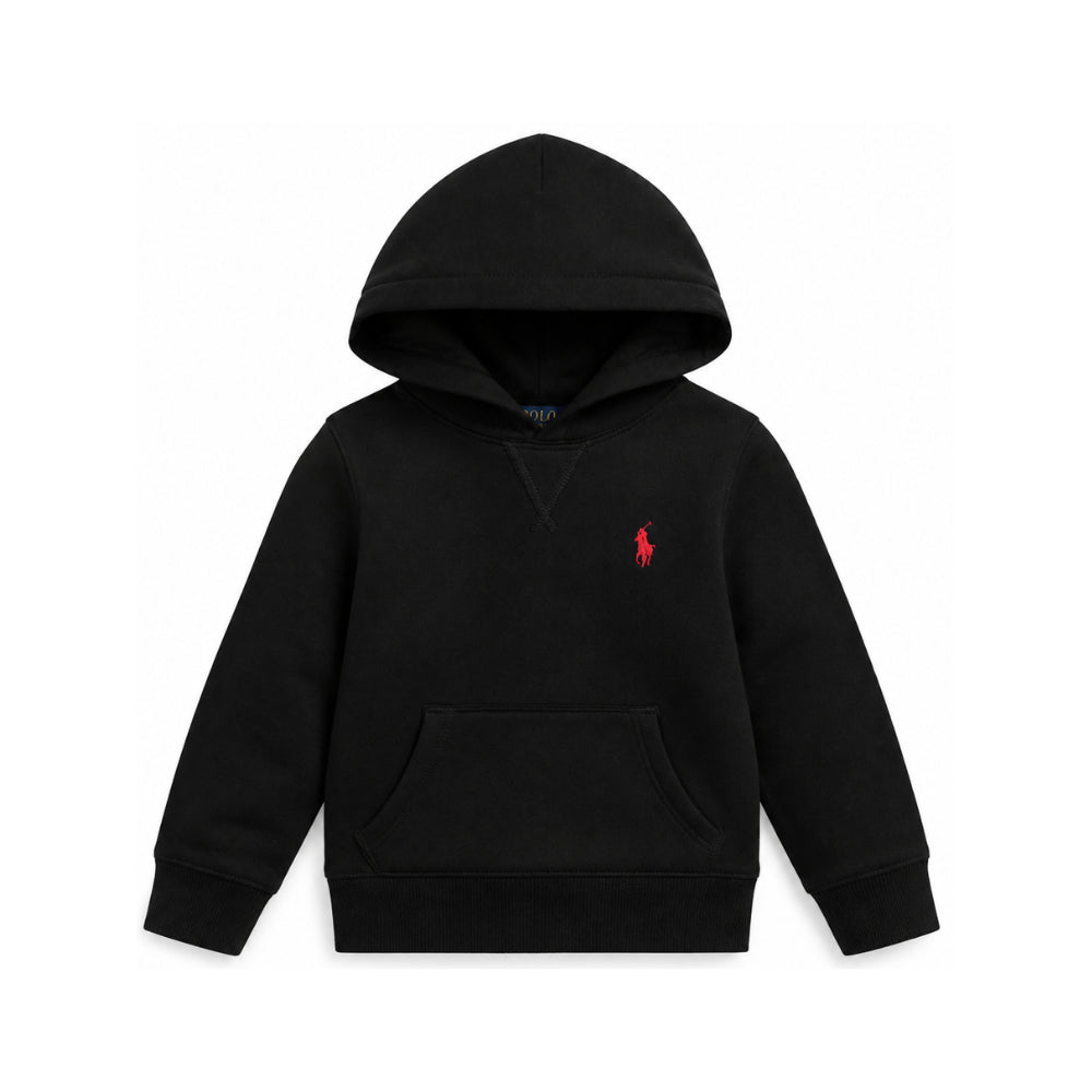 Felpa per bambino Polo Ralph Lauren Kids nera con caratteristico motivo Polo Pony 322749954 BLACK Ralph Lauren kids