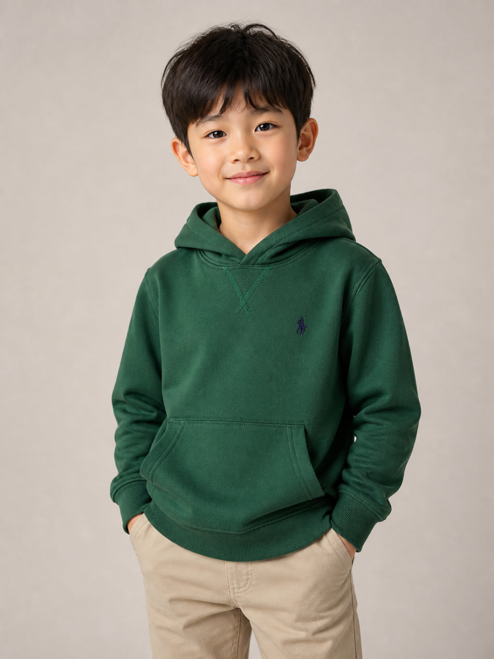 Felpa per bambino Polo Ralph Lauren Kids verde con motivo Polo Pony 322749954 GREEN Ralph Lauren kids