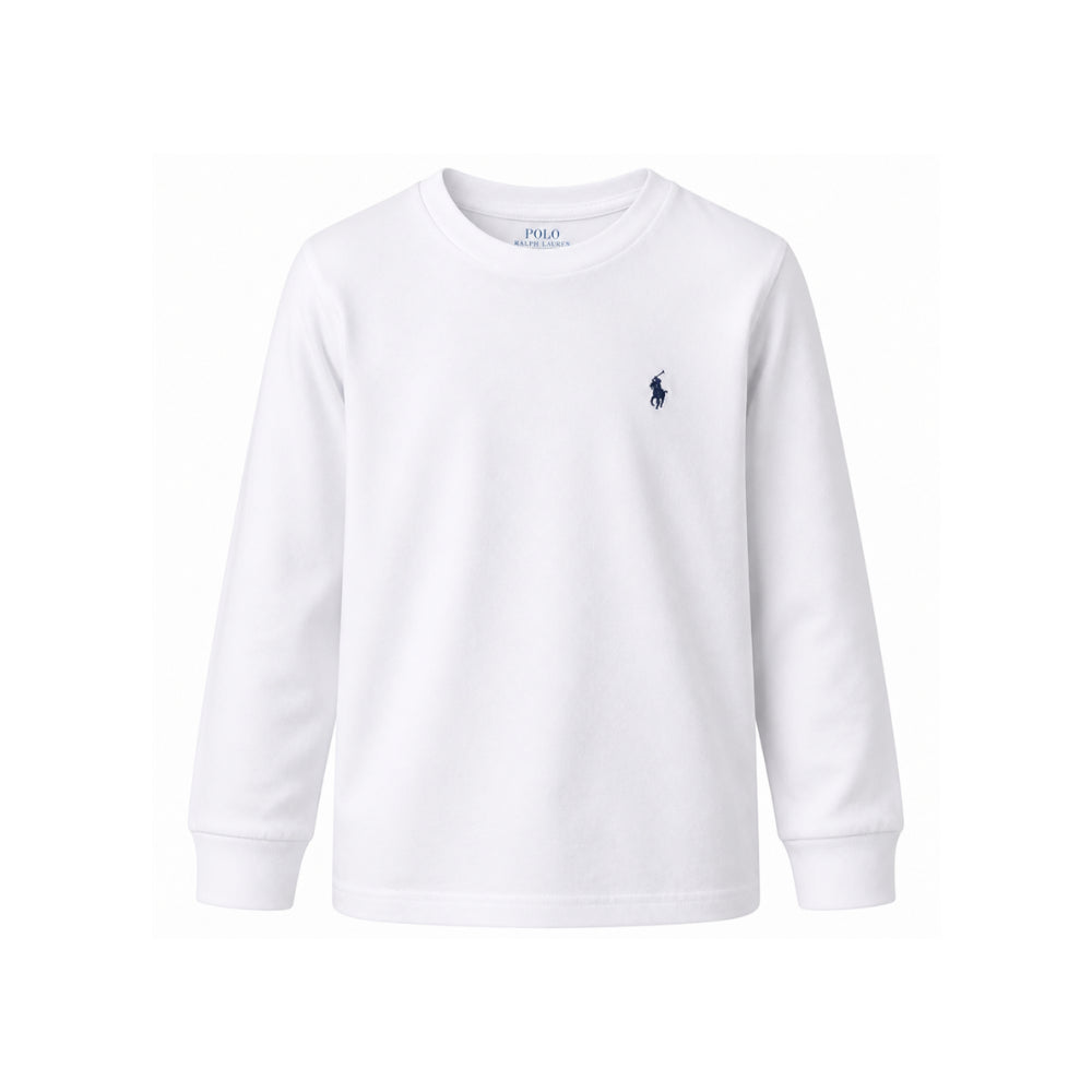 T-shirt per bambino Polo Ralph Lauren Kids bianca con motivo Polo Pony 322843804 004 Ralph Lauren kids