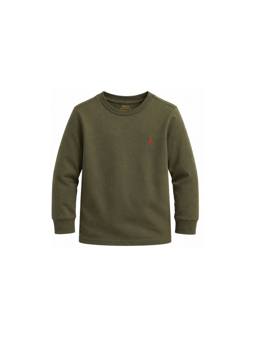 T-shirt per bambino Polo Ralph Lauren Kids verde con ricamo logo 322854677 506 Ralph Lauren kids