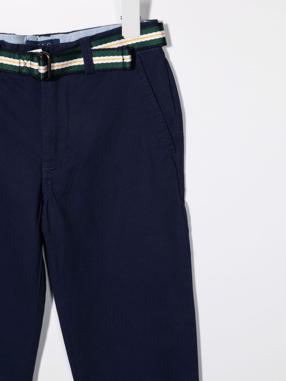 Pantaloni Chino per bambino Polo Ralph Lauren Kids blu con cintura 322855394 001 Ralph Lauren kids