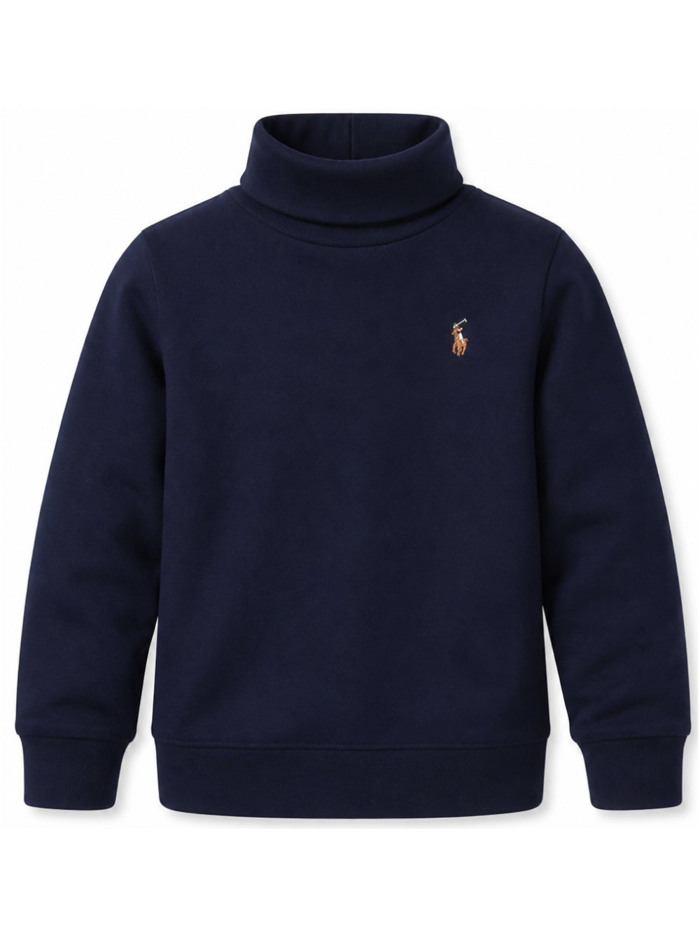 Maglioncino per bambino Ralph Lauren Kids blu con collo a lupetto 322952435 002 Ralph Lauren kids