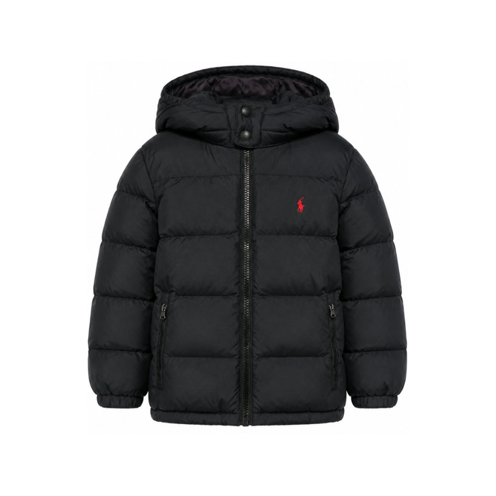 Giubbino per bambino Polo Ralph Lauren Kids nero con design trapuntato 322969861 001 Ralph Lauren kids