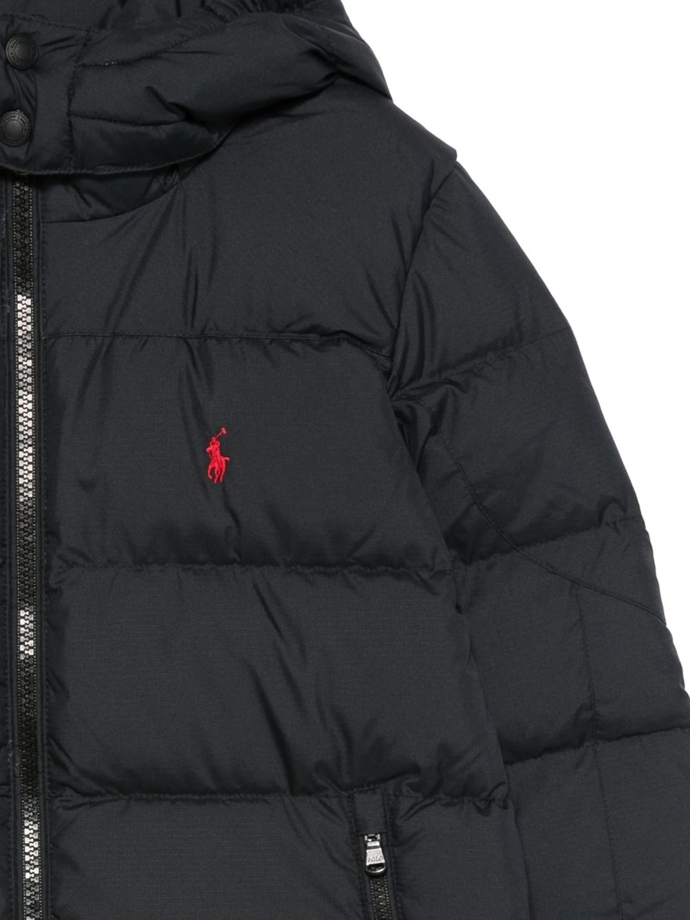 Giubbino per bambino Polo Ralph Lauren Kids nero con design trapuntato 322969861 001 Ralph Lauren kids