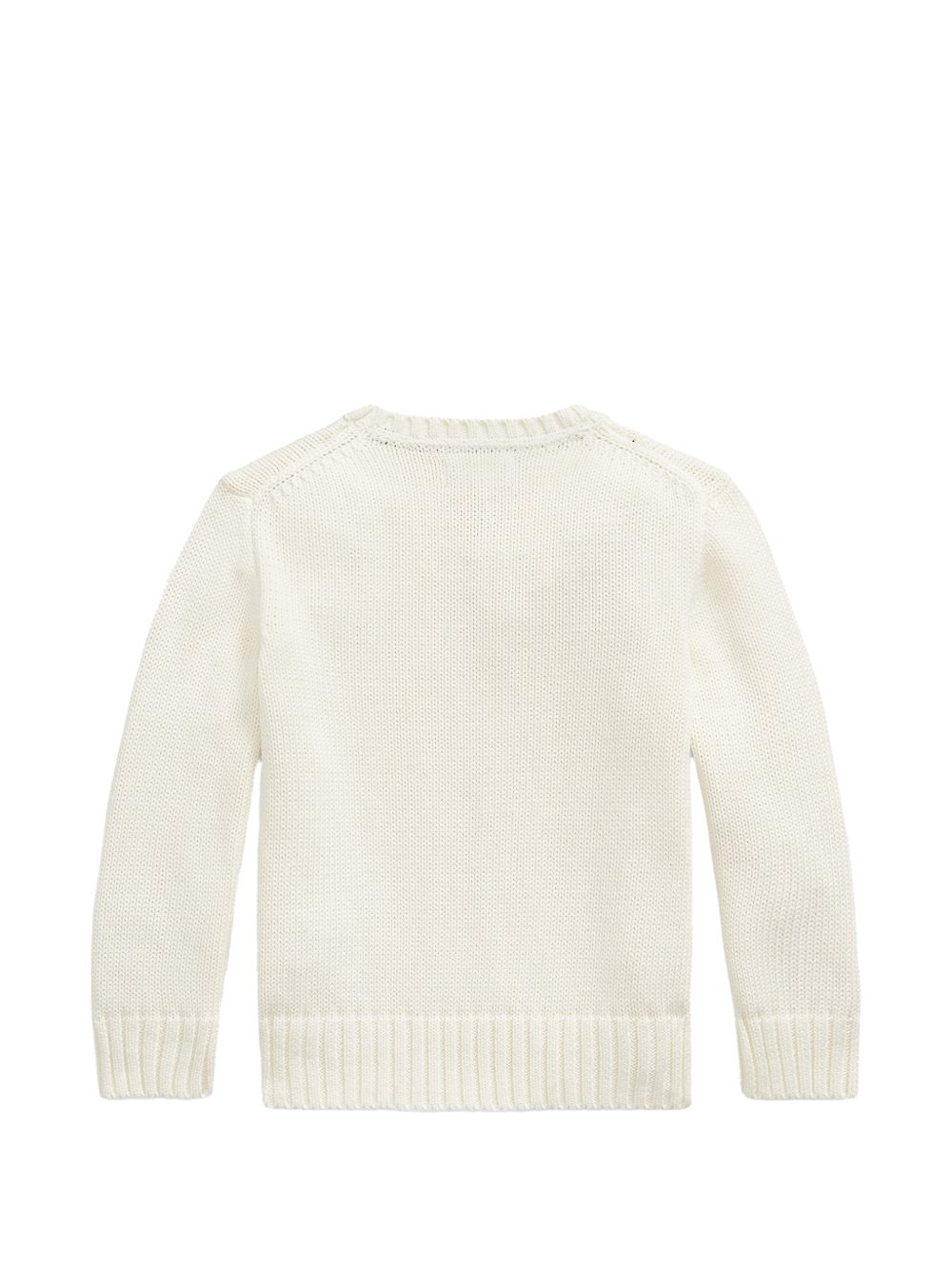 Maglione per bambino Polo Ralph Lauren Kids bianco con ricamo Polo Pony sul davanti 322970429 CREAM Ralph Lauren kids