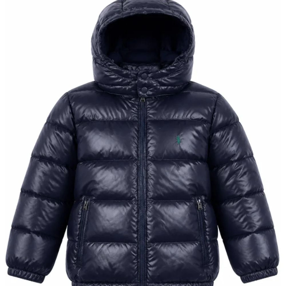 Giubbino per bambino Polo Ralph Lauren Kids blu con design imbottito 322978459 004 Ralph Lauren kids