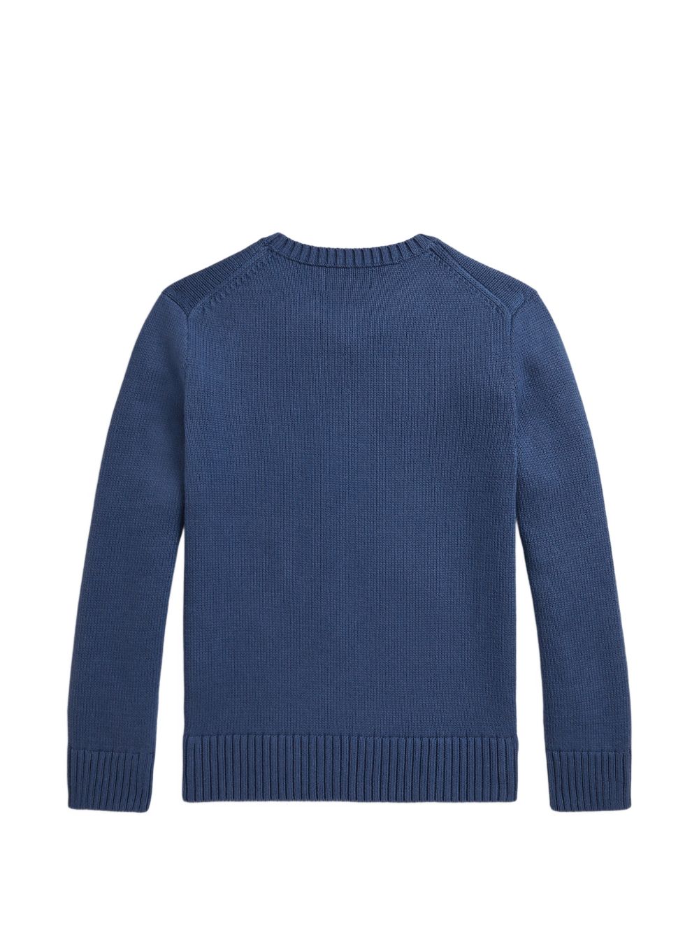 Maglione per bambino Polo Ralph Lauren Kids blu con maglia a intarsio 322B18571 001 Ralph Lauren kids