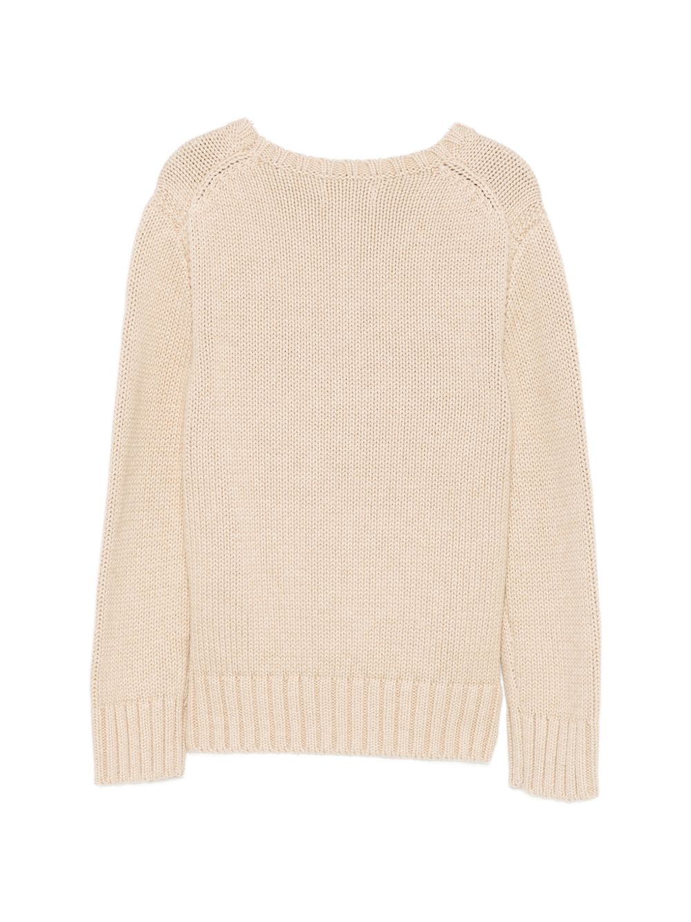 Maglione per bambino Polo Ralph Lauren Kids beige con ricamo bandiera 322B18575 001 Ralph Lauren kids