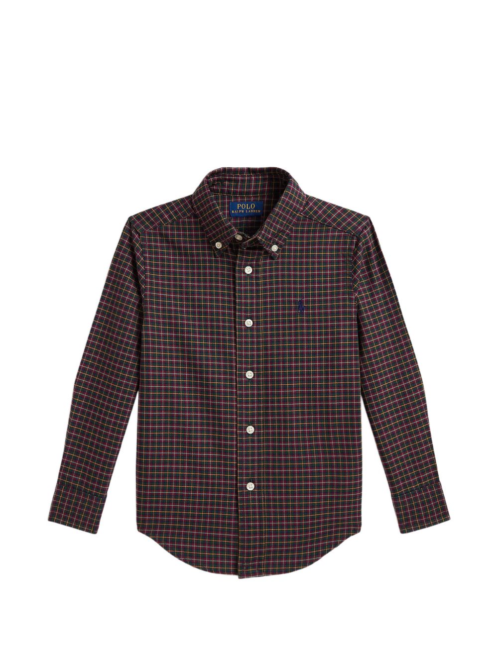 Camicia per bambino Ralph Lauren Kids rossa con motivo a quadri 322B24624 001 Ralph Lauren kids