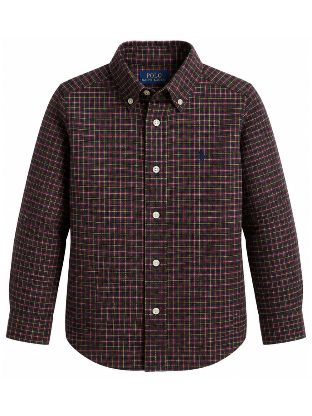 Camicia per bambino Ralph Lauren Kids rossa con motivo a quadri 322B24624 001 Ralph Lauren kids