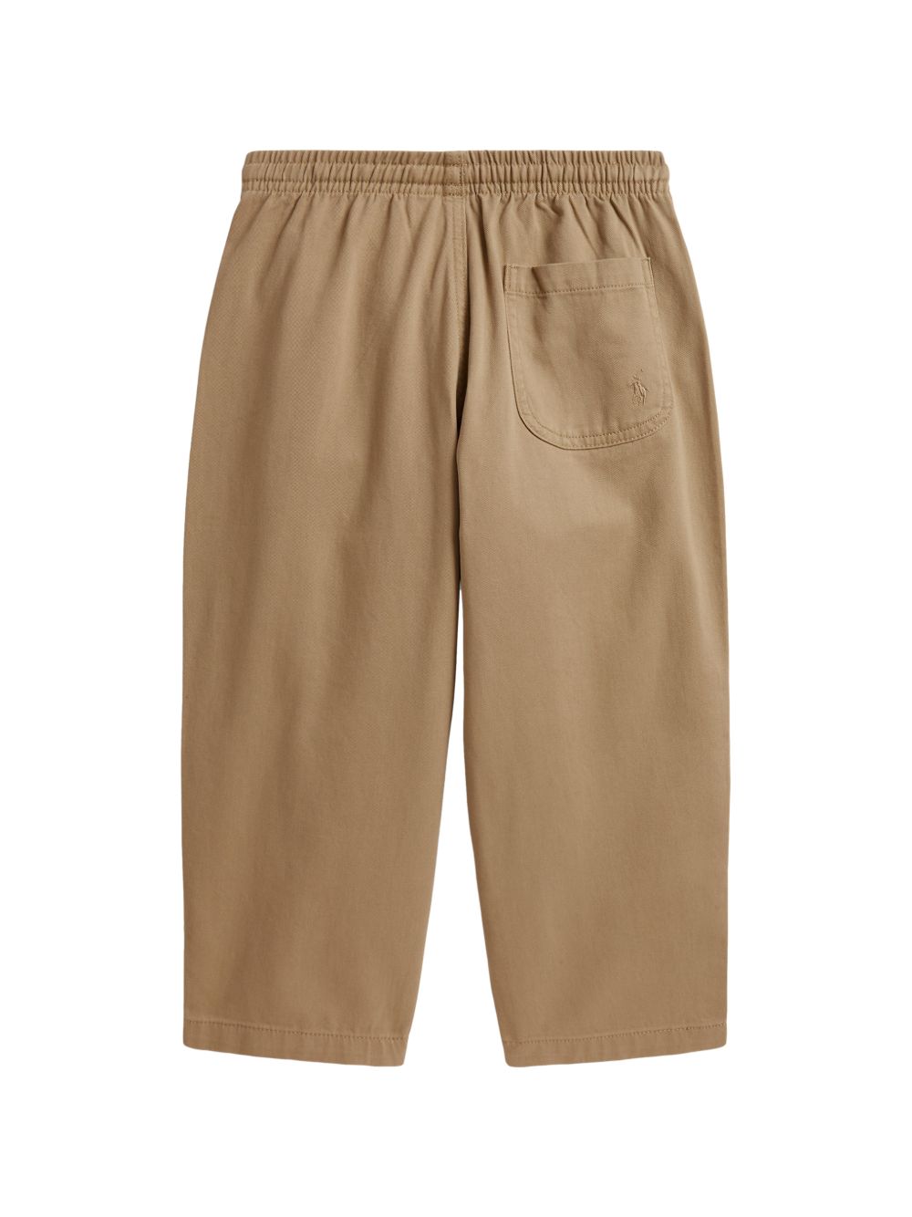 Pantaloni per bambino Ralph Lauren Kids marrone con logo ricamato sul retro 322B27254 002 Ralph Lauren kids