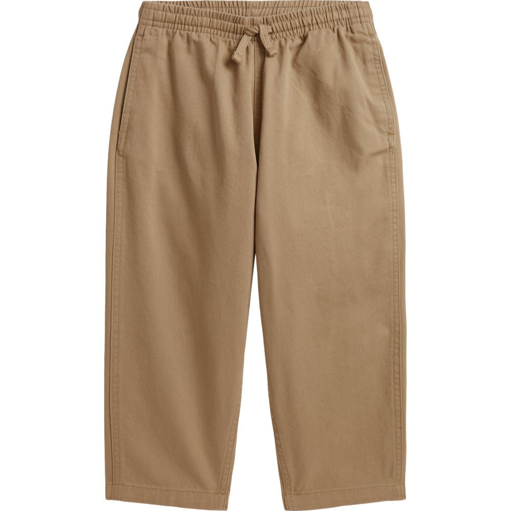 Pantaloni per bambino Ralph Lauren Kids marrone con logo ricamato sul retro 322B27254 002 Ralph Lauren kids