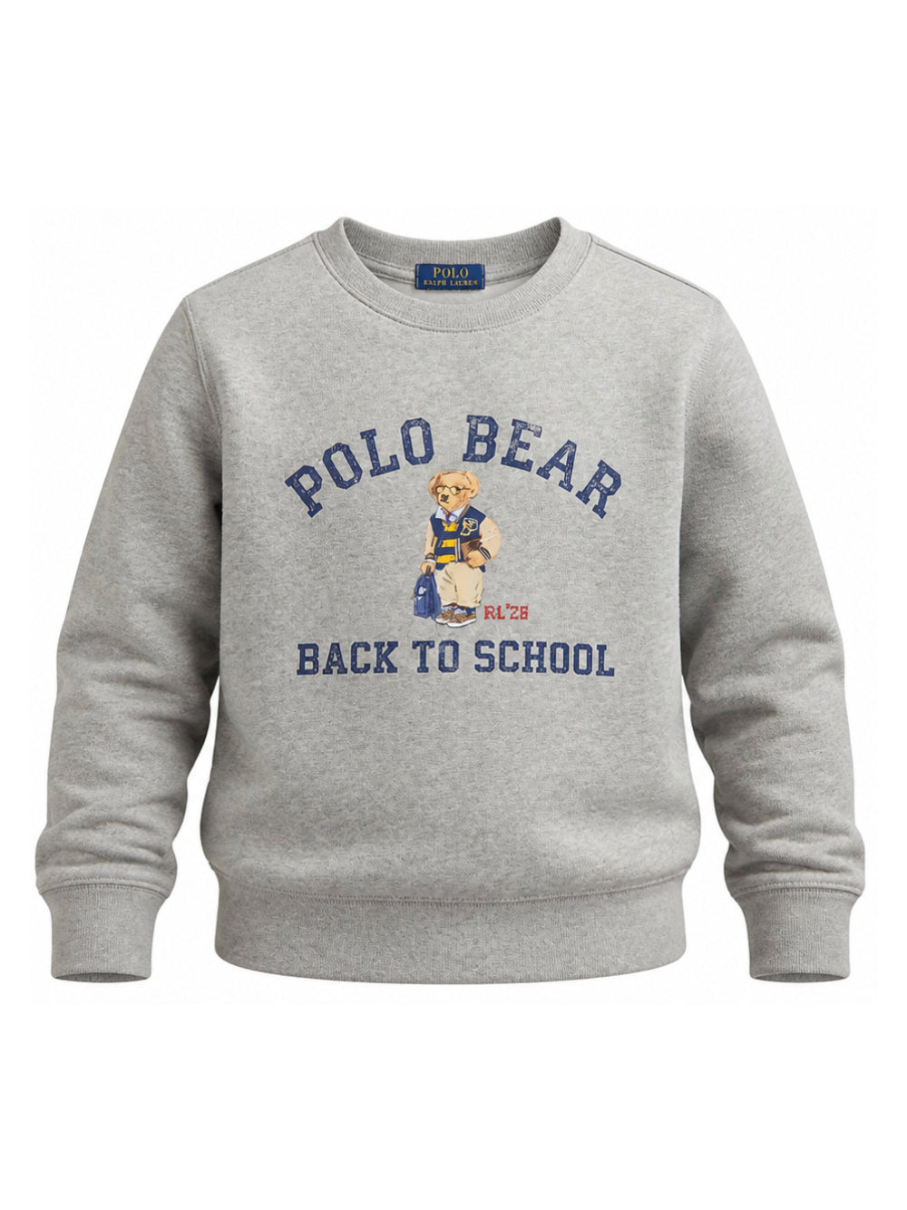 Felpa per bambino Polo Ralph Lauren Kids grigia con motivo Polo Bear 322B27292 001 Ralph Lauren kids