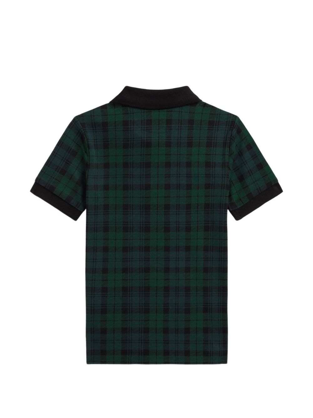 Polo per bambino Polo Ralph Lauren Kids blu e verde con motivo a quadri 322B28165 001 Ralph Lauren kids