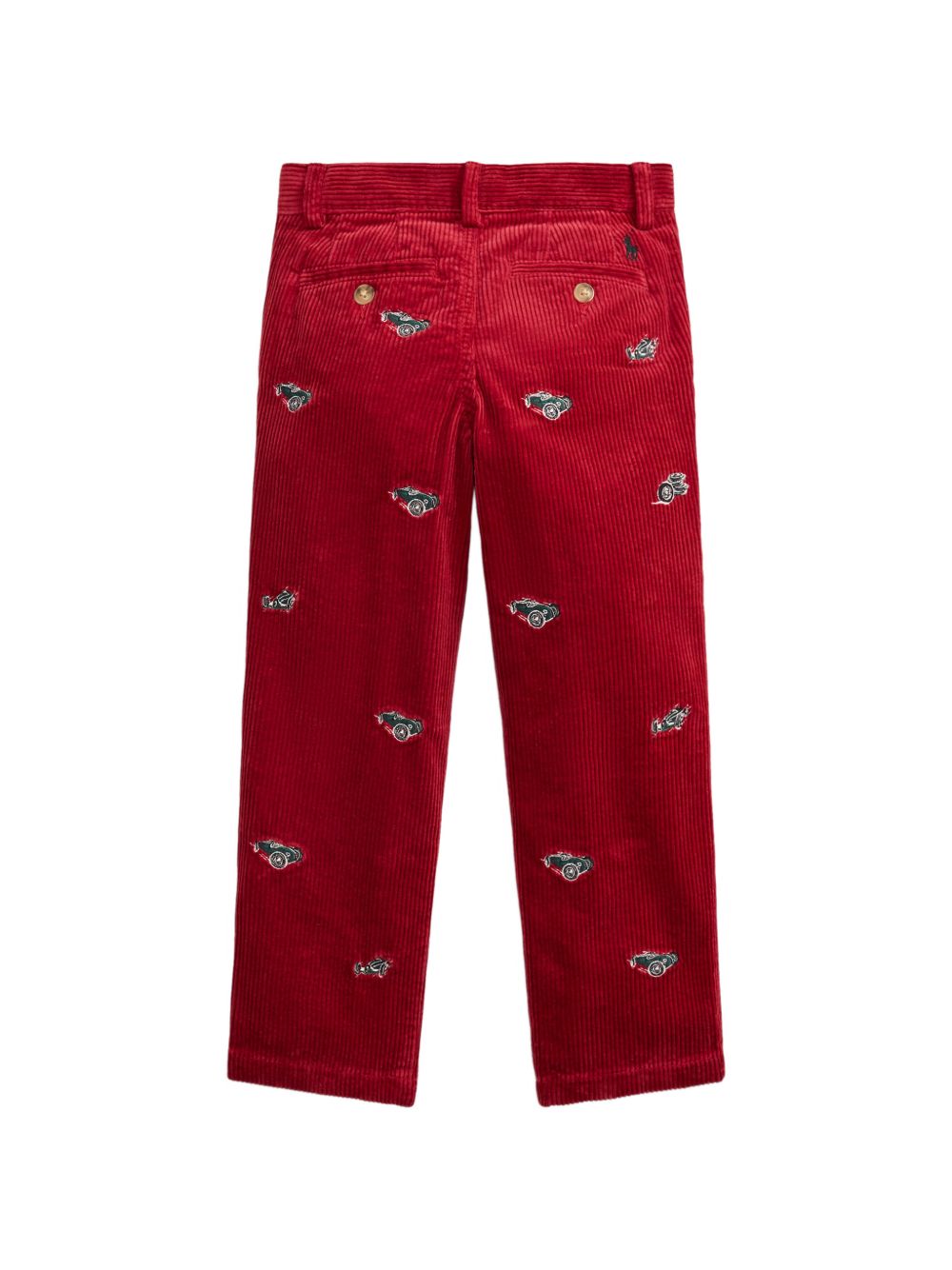 Pantaloni per bambino Polo Ralph Lauren Kids rosso in velluto a coste 322B29523 001 Ralph Lauren kids