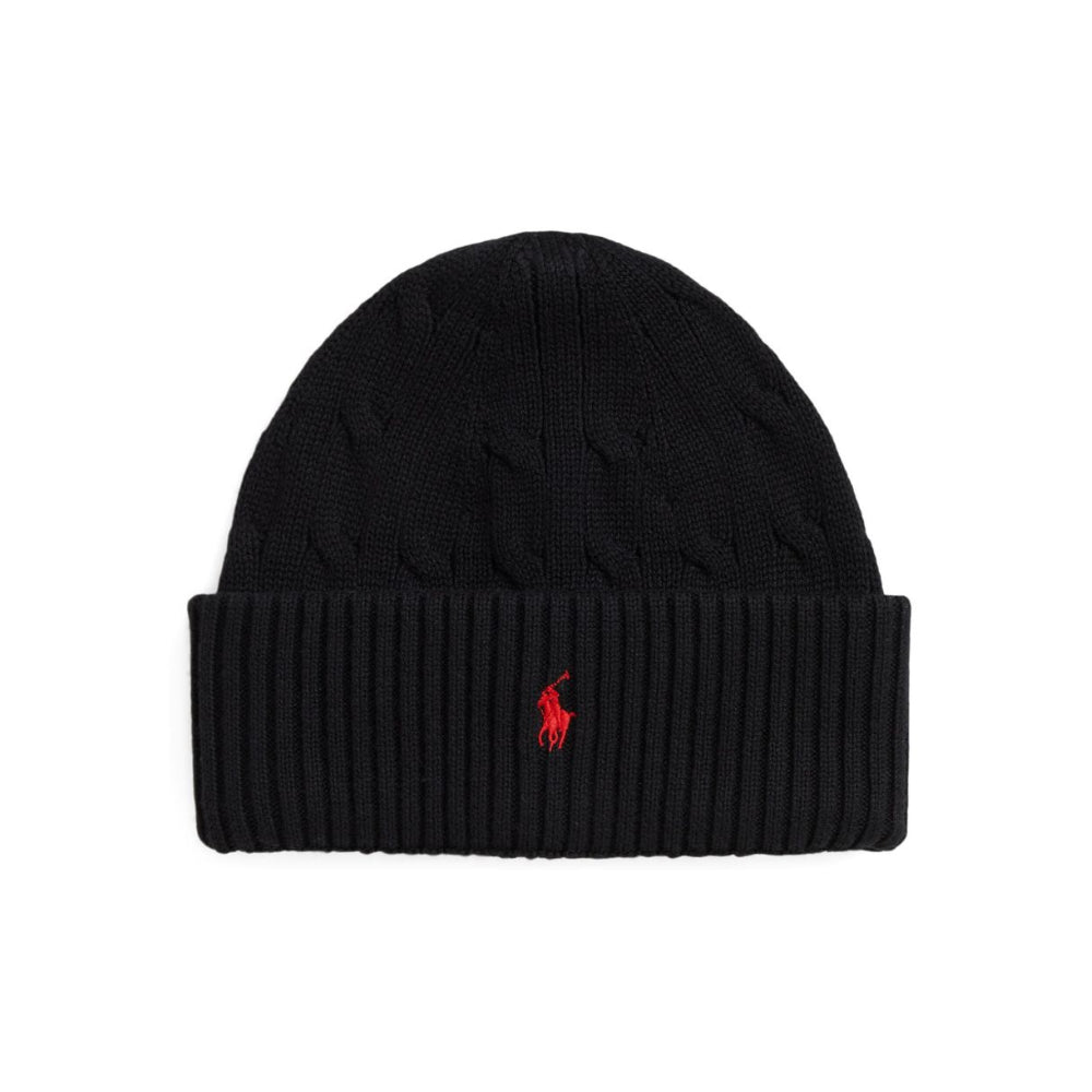 Cappello per bambino Polo Ralph Lauren Kids nero con motivo Polo Pony ricamato 323980663 003 Ralph Lauren kids