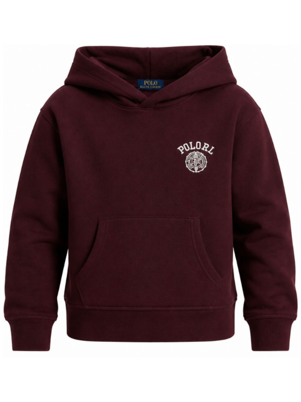 Felpa per bambino Polo Ralph Lauren Kids rossa con logo ricamato sul davanti 323B27301 002 Ralph Lauren kids