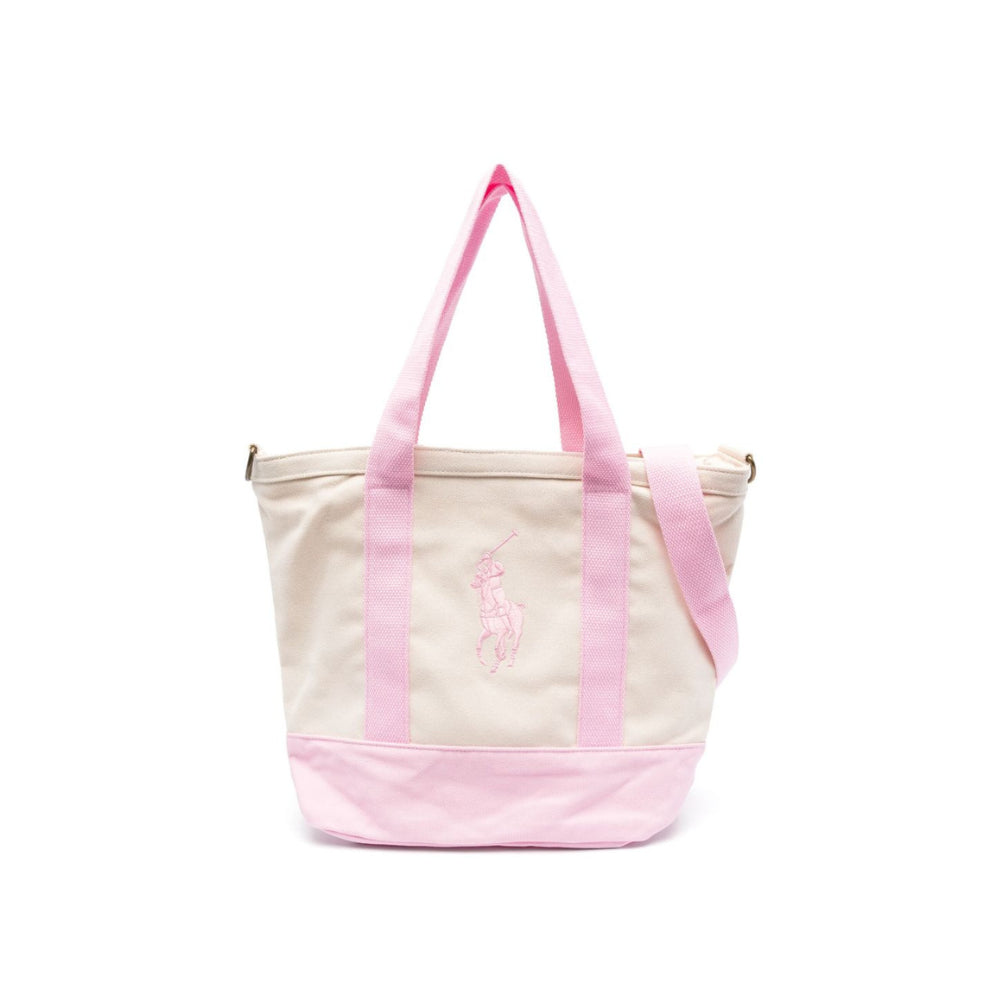 Borsa per bambina Polo Ralph Lauren Kids multicolore con caratteristico motivo Polo Pony 9AR023 W2Q Ralph Lauren kids